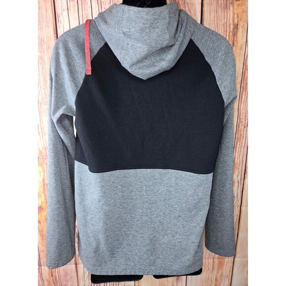 Nike Therma-Fit Mens Black & Gray Full-Zip Hooded Jacket Medium - Picture 3 of 9